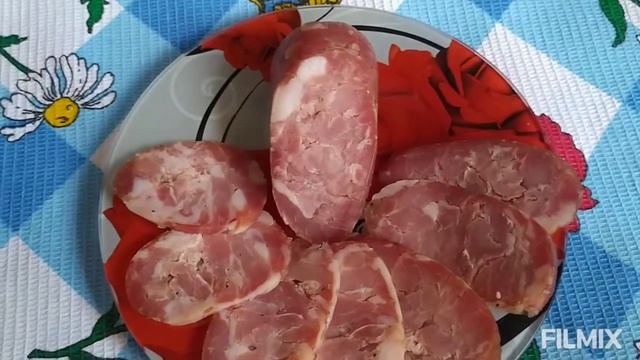 Дегустация сыровяленой колбасы спустя 1 месяц после набивки (мой первый опыт) смотреть онлайн