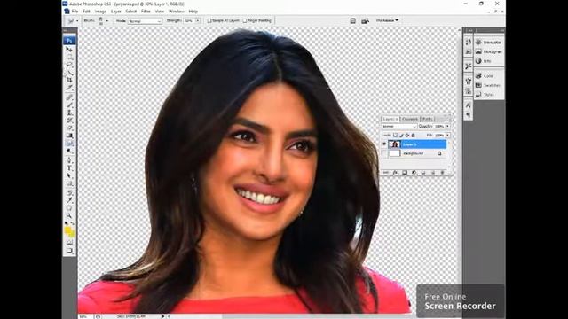 HOW TO MAKE DIGITAL ART OF PRIYANKA CHOPRA || PHOTOSHOP смотреть онлайн