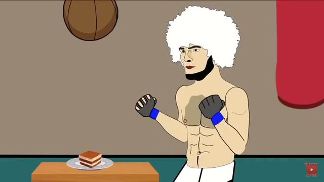 Хабиб Нурмугамедов Vs Тонни Фергюсана Мультик (Подготовка к бою) (часть 1) смотреть онлайн