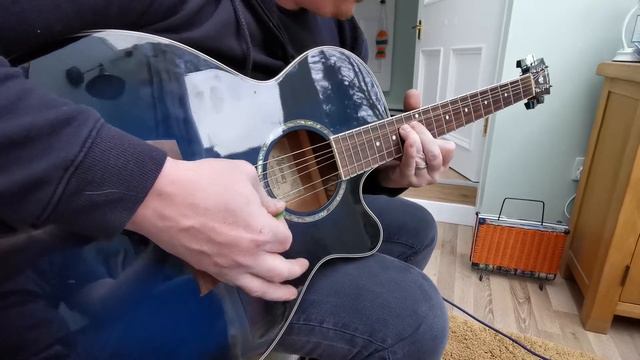 Ibanez AEG10E TBS Irvy Irving Blues Jam Acoustic смотреть онлайн