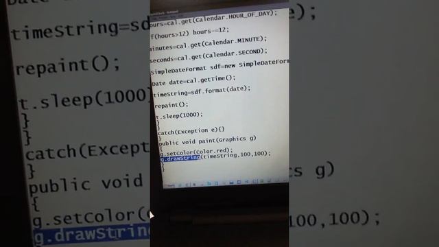 How to create digital clock in Java Applet Program смотреть онлайн
