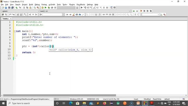 Dynamic Memory Allocation (Linked List) | C Language | Quick Tech смотреть онлайн