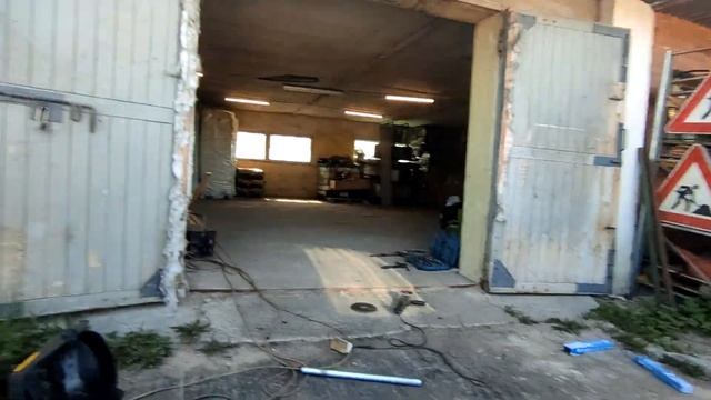 KUBOTA STV 32 сделал каток на фрезу.