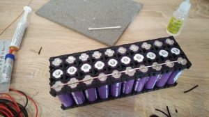 МОЩНАЯ 3s 10p Li-ion БАТАРЕЯ ИЗ ЭЛЕМЕНТОВ 18650 СВОИМИ РУКАМИ