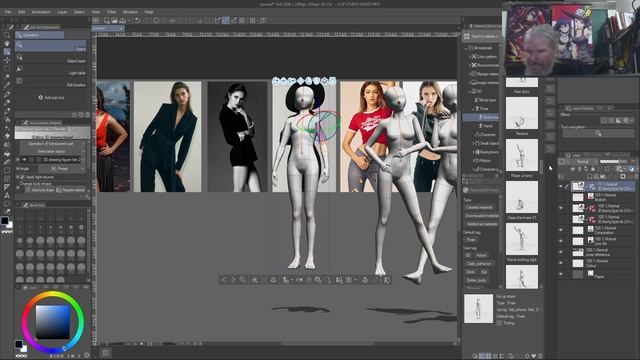 Sketch Weakly: Using 3D Models in Clip Studio Paint смотреть онлайн