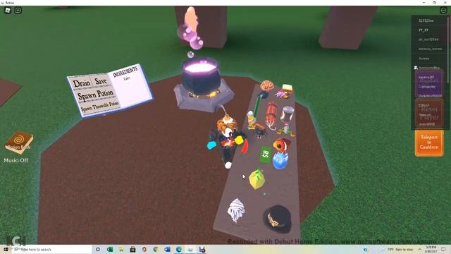 ROBLOX WACKY WIZARDS - How To Make The Size Control Potion смотреть онлайн