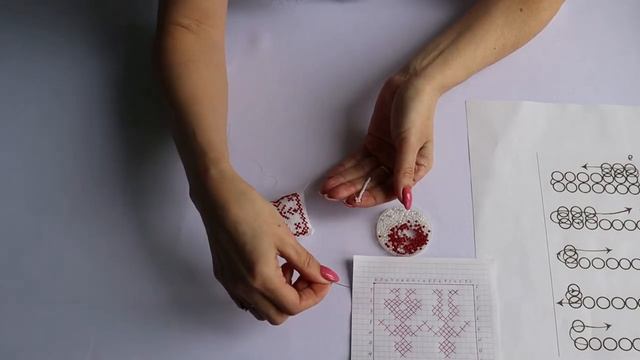 Мк украшение из бисера смотреть онлайн