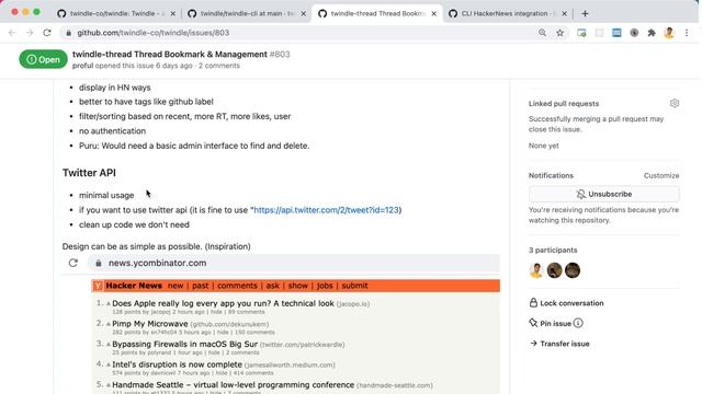 Twindle Thread Bookmark & Management смотреть онлайн