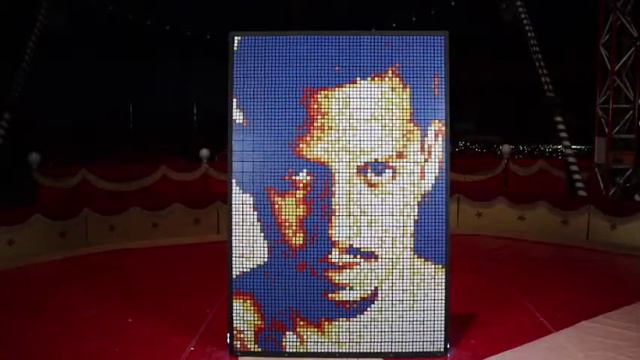 Pop Art STREET ART portrait mosaïque Rubiks Cube 2024 2025 #popart #streetart смотреть онлайн