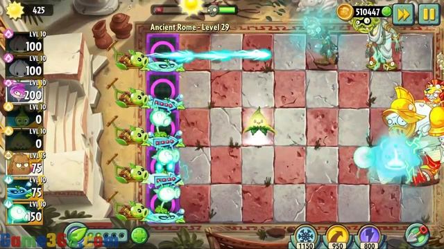 Team Vine Plants Power-Up! in Plants Vs Zombies 2 смотреть онлайн