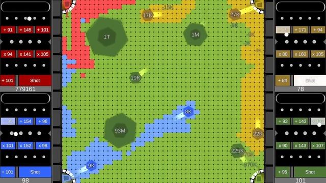 Multiply or Release X Territory War - ?4 Player #2 - Marble Race in Unity смотреть онлайн