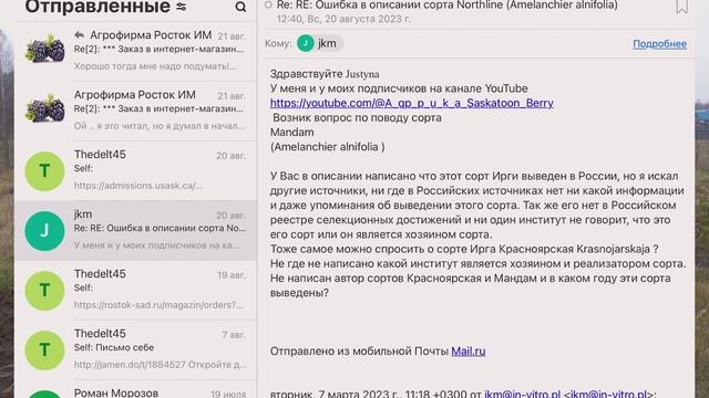 Сорт Ирги Мандам (Mandam) Российский ли?, а Красноярсякая тоже? Много вопросов но ответов нет!!! смотреть онлайн