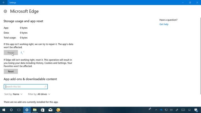 How to repair or reset Microsoft Edge to fix any issues on Windows 10 смотреть онлайн