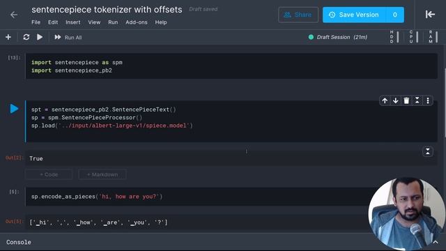 Sentencepiece Tokenizer With Offsets For T5, ALBERT, XLM-RoBERTa And Many More смотреть онлайн