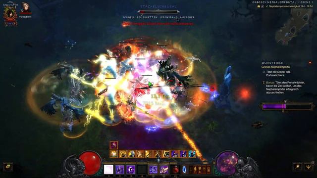 Diablo 3 Season 28 Vyrs Chantodo's Double Element's Archon EU 7 смотреть онлайн