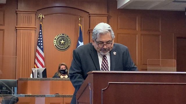 Judge David Medina Portrait Unveiling At Harris County Ceremonial Courtroom