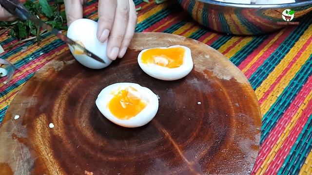 How To Make Egg Salad, Cooking Khmer Food By Yummy Yummy