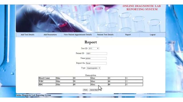 Online Diagnostic Lab Reporting System смотреть онлайн