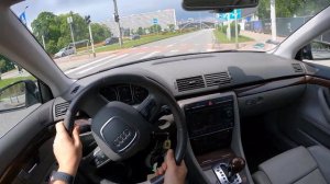 АУДИ А4 Б7 (2.0 ТДИ 140 Л.С.)ТЕСТ ДРАЙВ/ОБЗОР/ДИЗАЙН/В ДВИЖЕНИИ///AUDI A4 B7/TEST DRIVE/REVIEW OLD