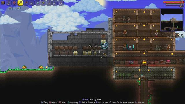 #11 Пришло время строить склад ■ Terraria Journey's End [PS4] смотреть онлайн