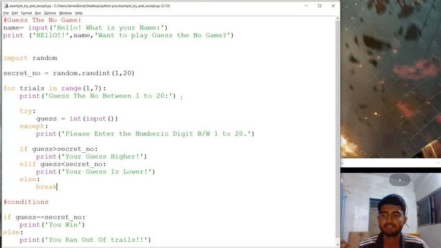 [HINDI] Try and Except Method (Exception Handling) || Tutorial 6 смотреть онлайн