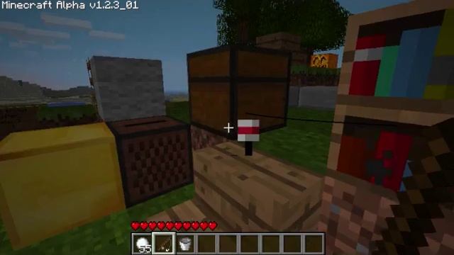 Minecraft Alpha Crafting Tutorial смотреть онлайн