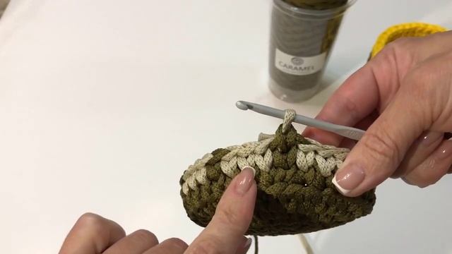 Оригинальная корзинка в технике жаккард из шнура крючком | Soft Decor - Татьяна Чакур смотреть онлайн