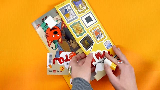 Вырезаем Буквы из Детских Журналов. Учим Алфавит. смотреть онлайн