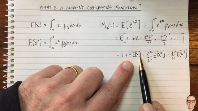 What is a Moment Generating Function (MGF)? ("Best explanation on YouTube") смотреть онлайн