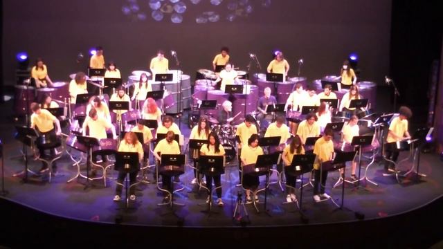 The Pan Wizards Steel Orchestra perform Gary Gibson's arrangement of "Toco Band" смотреть онлайн