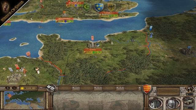Stainless Steel 6.4 - Medieval II Total War: England Campaign #1 - Here We Go Again! смотреть онлайн