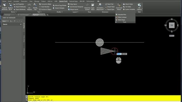 Complex Complex Linetypes with Shapes AutoCAD Part 4 смотреть онлайн