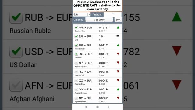 Currency Converter. Exchange rates and calculator offline (Android and iOS app) смотреть онлайн
