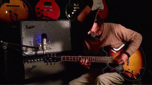 2012 Gibson ES 335. Blues. Supro 16/20 amp. смотреть онлайн