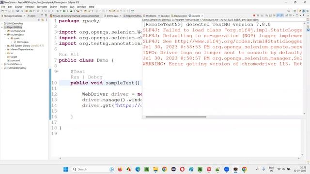 How will you install ReportNG in your project (Selenium Interview Question #522) смотреть онлайн