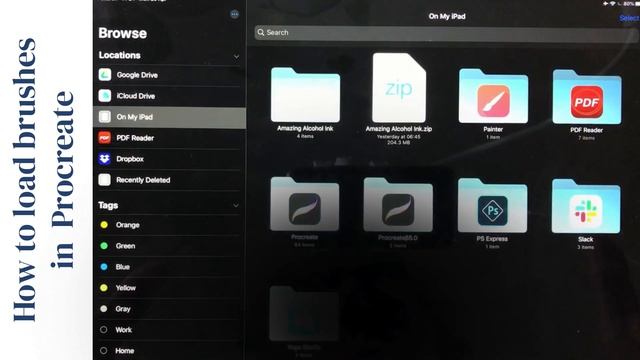 How to Load Brushes in Procreate смотреть онлайн