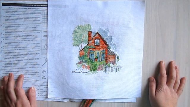 Набор Panna de-7010 «Уютный домик». Вышивка крестиком. Финиш. смотреть онлайн
