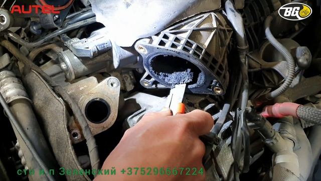 Впускной коллектор BMW 3.0 двс N57 осмотр после чистки через 70 т.км. смотреть онлайн