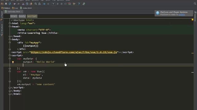 Learning Vue js смотреть онлайн