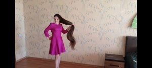 Длинные волосы