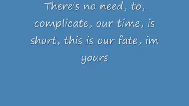 Jason Mraz I'm Yours With Lyrics смотреть онлайн