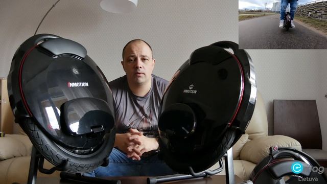 Inmotion V8f production line EUC vs V8 copare and full review - EN смотреть онлайн