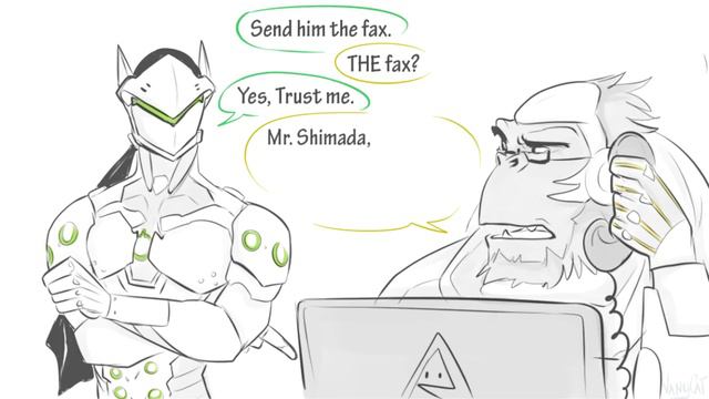 The Fax (Overwatch McHanzo Comic Dub)