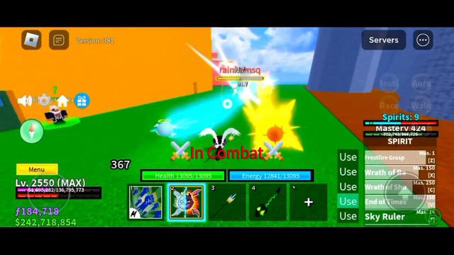 Bounty Hunt Using Spirit !! | Mobile Player Bounty Hunt | Blox Fruits смотреть онлайн