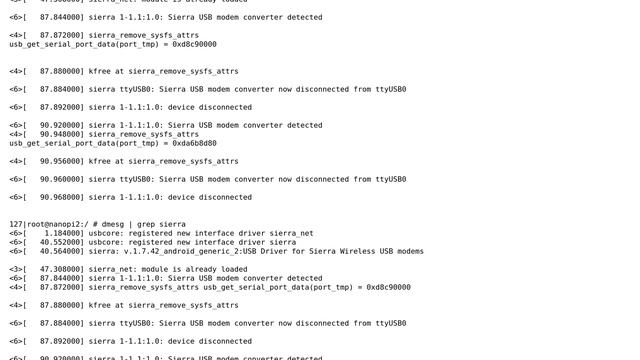 Unix & Linux: Sierra Wireless GSM modem EM7455 + Android Integration Error смотреть онлайн