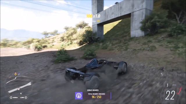 Forza Horizon 5 - How to Smash The XP Board Under The Highway Bridge - Guide смотреть онлайн