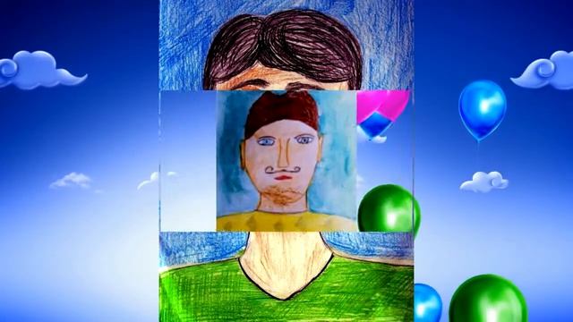 Дети рисуют самого лучшего папу смотреть онлайн