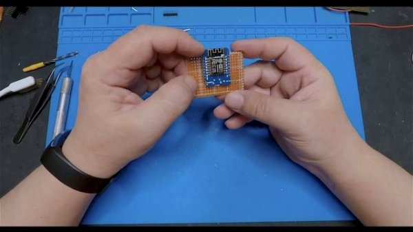 Home Assistant and ESPHome Digital OLED Thermostat v3