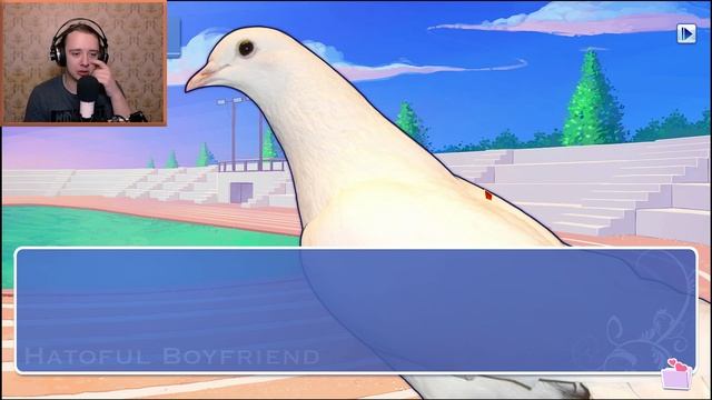 КОРОЧЕ... Я РОМАНШУ ПТИЦ. - Hatoful boyfriend #1 Первый Взгляд смотреть онлайн