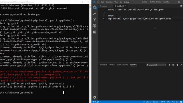 1.Install pyqt5 and designer.exe смотреть онлайн